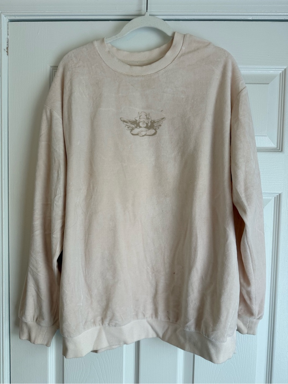 Boys Lie Blush Crewneck. Head in the clouds.